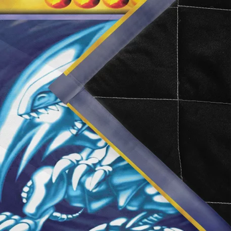 Wrap in comfort with our Blue-Eyes Dragon Blanket. Perfect for Yu-Gi-Oh! fans, choose Fleece, Sherpa Fleece, or Padded Quilt for ultimate warmth and style.