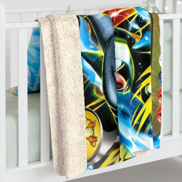 Shiny Charizard Black Winter blanket custom pokemon card looks like a dinosaur says dracarus like a targaryen lizard dragon Black pokemon is a Fire-type Amaterasu