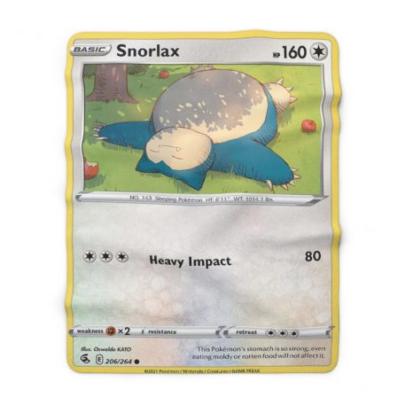 Snorlax Afternoon Brunch Nap Pokémon Card Sherpa Fleece Blanket This monster loves to nap Pokémon normal card is sleepy sleeping normal-type steal apples while running stealing theft robbery with a funny smile