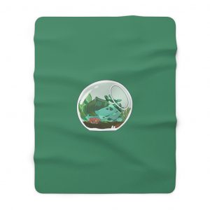 Bulbasaur Pokemon Green grass-type nature dinosaur plants terrarium habitat