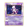 Mewtwo Card Fleece Blanket Ancient Mew's DNA was used to create Mew2 the most powerful pokemon is psychic-type and has mental powers purple colored genius monster Frankenstein creature card deck is a warm winter blanket