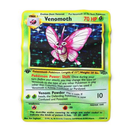 1st Edition Venomoth Blanket This deadly butterfly like moth is actually a poison and bug pokemon warm bedding thick cover pocket monster Pokemon Custom decor