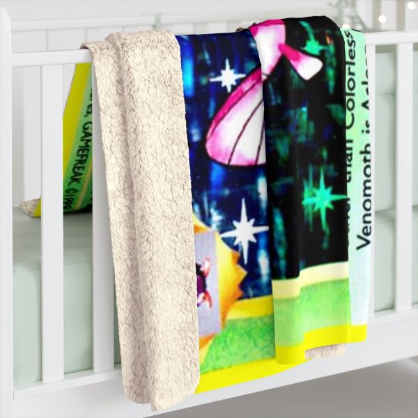 1st Edition Venomoth Blanket This deadly butterfly like moth is actually a poison and bug pokemon warm bedding thick cover pocket monster Pokemon Custom decor