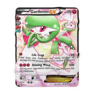 Gardevoir, Kirlia & Ralts Pokémon Card Sherpa Fleece & Padded Quilt Blanket. Comfort and durability, Gardevoir is a feminine Pokemon who is fairy psychic-type identified as trans bi female male kirlia ralts can evolve into a different gender evolution chain