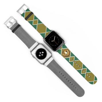 Cruelty-free Faux leather boasts impressive durability. The Green Ranger Power Coin Watch Band is built to withstand the test of time. Mighty-Morphing-Green-Ranger-Power-Rangers-Dragonzord-Dragon-Dragonzord-Coin-Tommy-Oliver-anti-hero-checker-morpher-watch-White-hero-white-man-faux-leather-Materials-Optional