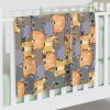 Baby-blanket-babies-toddler-Lion-Bear-tiger-koala-friends-zoo-cuddly-furry-hippo