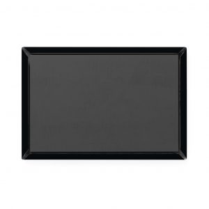 Black Hero Décor Premium Button Magnet, Rectangle (1 & 10 pcs)