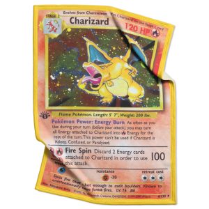 Experience unparalleled comfort and style with our Charizard 1st Edition Pokémon Card Sherpa Fleece & Padded Quilt Blanket. This blanket features a bold design showcasing the legendary Charizard, perfect for any Pokémon enthusiast. Made from high-quality polyester, it offers supreme warmth and coziness, with options for a lightweight microfiber fleece or an ultra-soft sherpa-backed fleece. The padded quilt version includes a hypo-allergenic cotton fill and durable stitching. Embrace Charizard’s fiery spirit with this must-have collectible blanket, ideal for snuggling at home or staying warm during outdoor adventures.