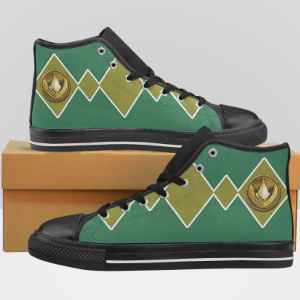 Green Ranger Mighty Morphing Power Rangers Dragonzord Dragonzord Coin Power Coin Tommy Oliver Dragon Green Checker chucks morpher anti-hero