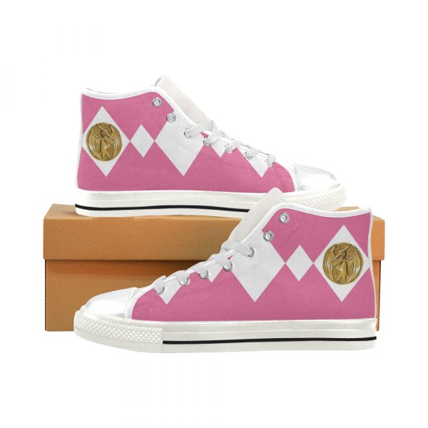 Pterodactyl Power Coin Shoes-Mighty-Morphing-Power-Rangers-Power-Coin-Hero-Pink-Ranger-Pterodactyl-Pterodactyl-Coin-Kimberly-Ann-Hart-Pink-Bird-Fly-Woman-Hero-Pterosaur