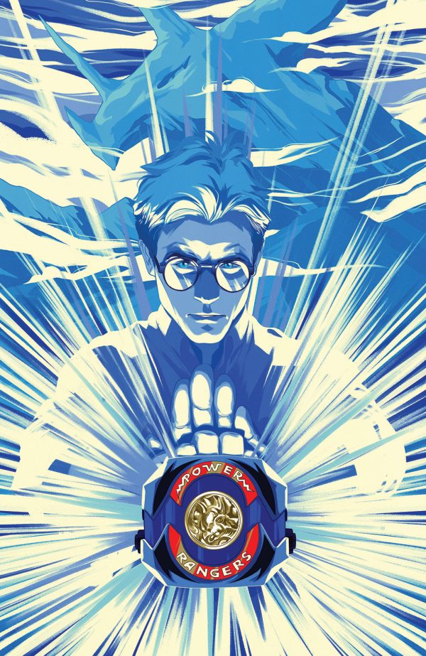 Mighty Morphing Power Rangers Power Coin Hero Blue Ranger Triceratops Triceratops Coin Billy Cranston Blue Tricerotops Defense LGBTQ Gay