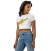 Sunkissed Organic Crop Top Eco Friendly 03 melanin black blm sunkist black pride tank african-american black people word play soda pop snack cute