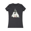 Michelle Obama Official Portrait Premium Women's Favorite Tee 09 Michelle Obama Obama First Lady Black Woman Black Leaders Official Portait Painting Amy Sherald Form Fitting Women's Favorite Tee Boyfriend Tee