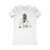 Michelle Obama Official Portrait Premium Women's Favorite Tee 02 Michelle Obama Obama First Lady Black Woman Black Leaders Official Portait Painting Amy Sherald Form Fitting Women's Favorite Tee Boyfriend Tee