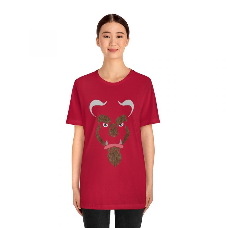 jersey short sleeve tee Cursed Curse Beast Monster Hairy Brown Fur Furry Beauty and the beast disney princess prince spell costume