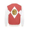 Mighty Morphing Power Rangers Power Coin red hero bomber jacket Red Ranger Tyrannosaurs Zord Tyrannosaurs Coin Jason Lee Scott Tyrannosaurs Red T-rex t rex trex
