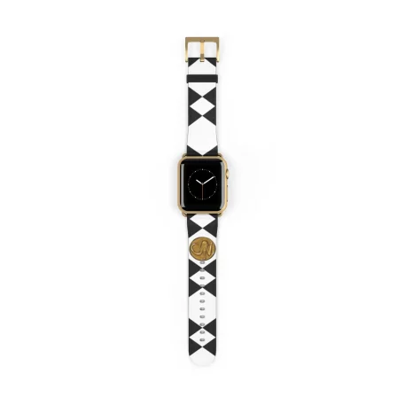 Black Apple Watch Band Black Power Ranger Mastodon Coin Smart Watch Band, where style meets sustainability! This band is crafted with 100% faux leather.