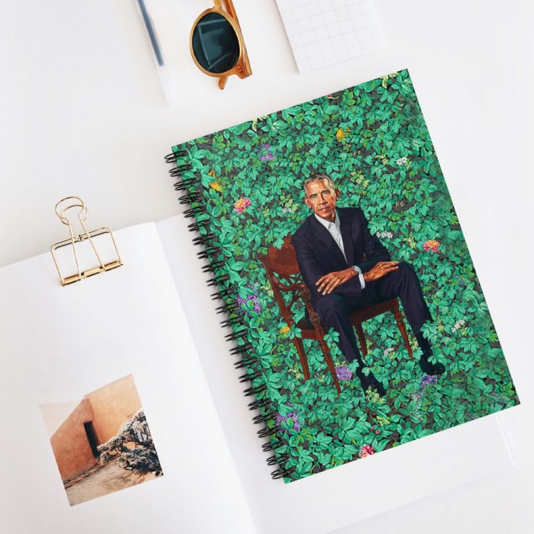 Barack Obama Official Portrait 44th president President Obama Obama Portrait President Art BLM Black Lives Matter Obama art kehinde wiley