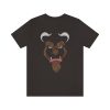 Beauty and the Beast Face Unisex Jersey Short Sleeve Tee 04 jersey short sleeve tee Cursed Curse Beast Monster Hairy Brown Fur Furry Beauty and the beast disney princess prince spell costume