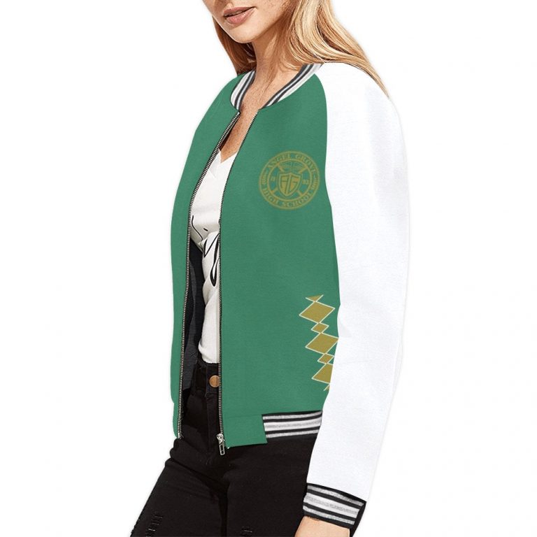 Green-Ranger-Bomber-Jacket-Jason-David-Frank-white-man-White-hero-morpher-checker-anti-hero-Dragonzord-Coin-Dragon-Dragonzord-Power-Rangers-Green-Ranger-Mighty-Morphing-Computer-Laptop-mouse pad