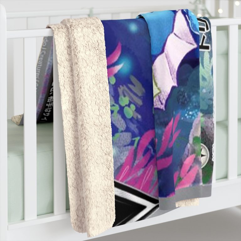 Vaporeon card warm blanket lives close to water. Vaporeons long tail is ridged with a fin that is often mistaken for a mermaid’s. It has evolved to be suitable for an aquatic life. Vaporeon can invisibly melt away into water.