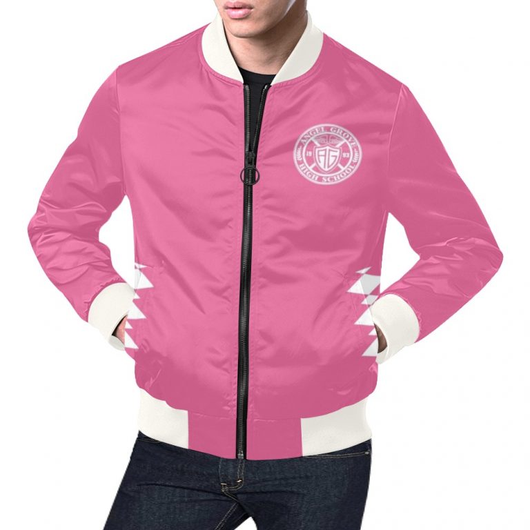 Pterodactyl Power Coin Pink Jacket-Mighty-Morphing-Power-Rangers-Power-Coin-Hero-Pink-Ranger-Pterodactyl-Pterodactyl-Coin-Kimberly-Ann-Hart-Pink-Bird-Fly-Woman-Hero-Pterosaur