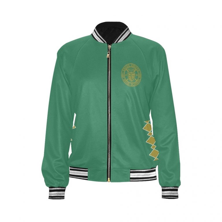 Green-Ranger-Bomber-Jacket-Jason-David-Frank-white-man-White-hero-morpher-checker-anti-hero-Dragonzord-Coin-Dragon-Dragonzord-Power-Rangers-Green-Ranger-Mighty-Morphing-Computer-Laptop-mouse pad
