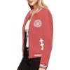 Red-White-Bomber-Jacket-Mighty-Morphing-Power-Rangers-Power-Coin-anti-hero-Red-Ranger-Tyrannosaurs-Zord-Tyrannosaurs Coin-Jason-Lee-Scott-Tyrannosaurs-Red-T-rex-t rex-trex