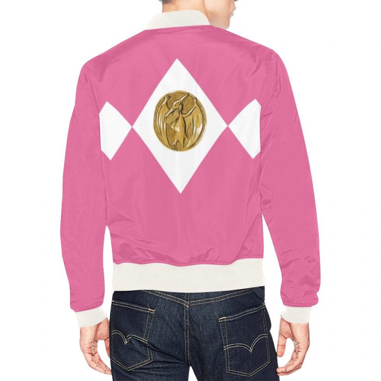 Pterodactyl Power Coin Pink Jacket-Mighty-Morphing-Power-Rangers-Power-Coin-Hero-Pink-Ranger-Pterodactyl-Pterodactyl-Coin-Kimberly-Ann-Hart-Pink-Bird-Fly-Woman-Hero-Pterosaur