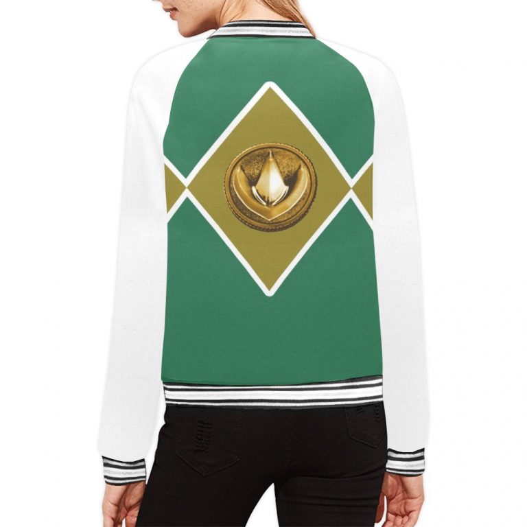 Green-Ranger-Bomber-Jacket-Jason-David-Frank-white-man-White-hero-morpher-checker-anti-hero-Dragonzord-Coin-Dragon-Dragonzord-Power-Rangers-Green-Ranger-Mighty-Morphing-Computer-Laptop-mouse pad