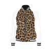 Cheetah Leopard Print Women's All Over Print Bomber Jacket 0 Leopard Print Bomber Jacket iconic as the bomber jacket - and this one takes things to a whole new level. Featuring a stand-collar type, ribbed cuffs, collar, and hem, it's as durable as it's comfortable.