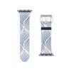 Watch Apple Watch band stripes background waves water ocean striped drawing lines sketch simple blue white pattern