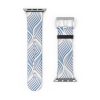 Watch Apple Watch band stripes background waves water ocean striped drawing lines sketch simple blue white pattern