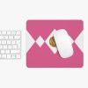 Pink Ranger Mouse Pad-Pink-Female-Superhero-wonder-woman-heroine-Girl-hero-feather-Fly-Bird-Pterodactyl-Dinosaur-Power-Ranger-Coin-Mighty-Morphing-Ranger
