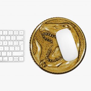 Red Ranger Mouse Pad Checker Tyrannosaurs Trex t rex Red Jason Lee Scott Dinozord Power coin T-rex Tyrannosaurs Zord Mighty Morphin Power Rangers Dinosaur