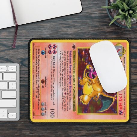 1st Edition Gaming MousePad laptop card dinosaur blaze dracarus targaryen lizard dragon flame pokemon Fire type Fire Charizard