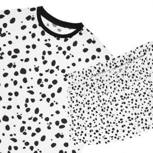 contrast-cruel-Dalmation-Cruella-Cruella-De-Vil-Devil-Dog-animal-print-black-and-white-spots-polka-dots-pet-costume