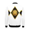 Mighty Morphing Power Rangers Hero White Ranger Tiger Jacket Power Coin Falcon White Tiger Tigerzord Tigerzord Coin White Light of Life Morpher