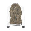 Fertility Ankh bomber jacket Few items are as iconic as the bomber jacket - and this one takes things to a whole new level. Featuring a stand-collar type, ribbed cuffs, collar, and hem, it's as durable as it's comfortable. This women's bomber jacket is made to be cute, badass, or both.