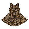 Cheetah Leopard Sundress Animal Print Girls' Sleeveless All Over Print 02 cheeto chetah Cheeta cat Leopard tiger skin Cheetah pet polka dots spots animal print breezy summer clothes