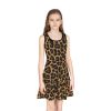 Cheetah Leopard Sundress Animal Print Girls' Sleeveless All Over Print 03 cheeto chetah Cheeta cat Leopard tiger skin Cheetah pet polka dots spots animal print breezy summer clothes