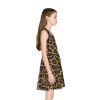 Cheetah Leopard Sundress Animal Print Girls' Sleeveless All Over Print 05 cheeto chetah Cheeta cat Leopard tiger skin Cheetah pet polka dots spots animal print breezy summer clothes