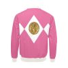 Pterodactyl Power Coin Pink Jacket-Mighty-Morphing-Power-Rangers-Power-Coin-Hero-Pink-Ranger-Pterodactyl-Pterodactyl-Coin-Kimberly-Ann-Hart-Pink-Bird-Fly-Woman-Hero-Pterosaur