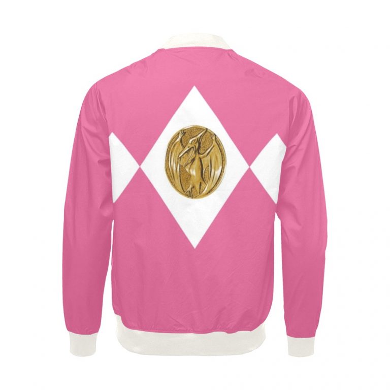Pterodactyl Power Coin Pink Jacket-Mighty-Morphing-Power-Rangers-Power-Coin-Hero-Pink-Ranger-Pterodactyl-Pterodactyl-Coin-Kimberly-Ann-Hart-Pink-Bird-Fly-Woman-Hero-Pterosaur