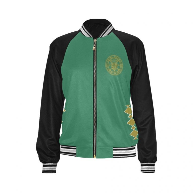 Green-Ranger-Bomber-Jacket-Jason-David-Frank-white-man-White-hero-morpher-checker-anti-hero-Dragonzord-Coin-Dragon-Dragonzord-Power-Rangers-Green-Ranger-Mighty-Morphing-Computer-Laptop-mouse pad