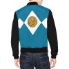 Mighty Morphing Power Rangers Power Coin Hero Blue Bomber Jacket Ranger Triceratops Triceratops Coin Billy Cranston Blue Tricerotops Defense LGBTQ Gay