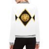 White-Black-Bomber-Jacket-Jason-David-Frank-Mighty-Morphing-Power-Rangers-Power-Coin-Tommy-Oliver-Checker-morpher-White-Ranger-Tigerzord-Falconzord-Coin-White-Hero-White-Tiger