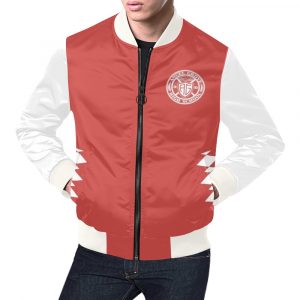 Mighty Morphing Power Rangers Power Coin red hero bomber jacket Red Ranger Tyrannosaurs Zord Tyrannosaurs Coin Jason Lee Scott Tyrannosaurs Red T-rex t rex trex