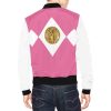 Pterodactyl Power Coin Pink Jacket-Mighty-Morphing-Power-Rangers-Power-Coin-Hero-Pink-Ranger-Pterodactyl-Pterodactyl-Coin-Kimberly-Ann-Hart-Pink-Bird-Fly-Woman-Hero-Pterosaur