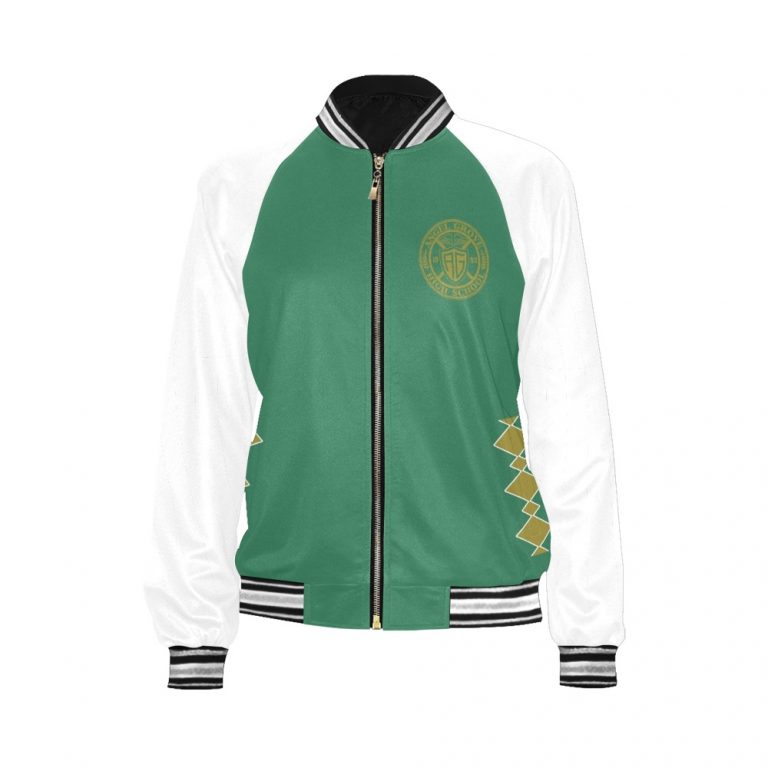 Green-Ranger-Bomber-Jacket-Jason-David-Frank-white-man-White-hero-morpher-checker-anti-hero-Dragonzord-Coin-Dragon-Dragonzord-Power-Rangers-Green-Ranger-Mighty-Morphing-Computer-Laptop-mouse pad